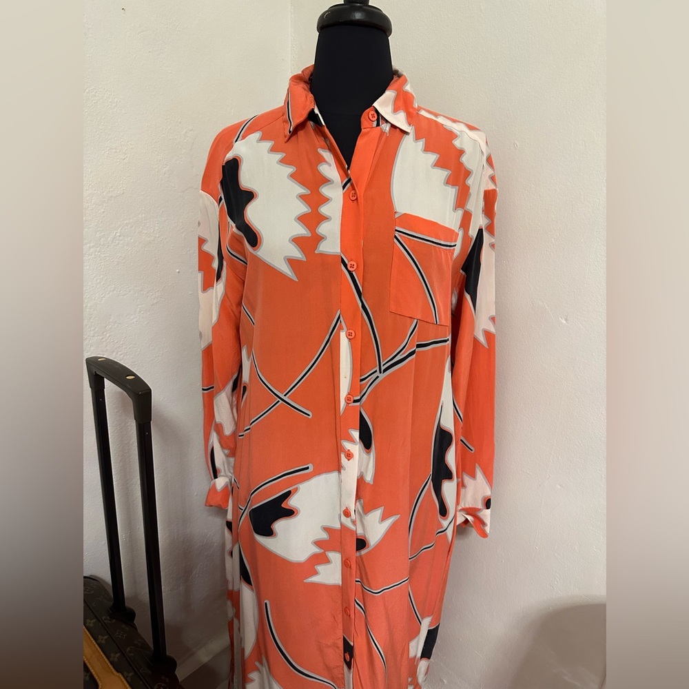 Dianne Von Furstenberg maxi dress vintage nice condition 🪽Adorable - Picture 2 of 7